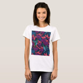 T-shirt Jardin des colibris (Devant entier)