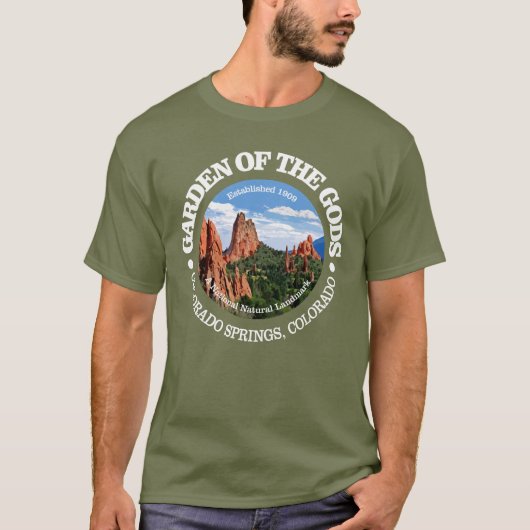 T-shirt Jardin des Dieux (Devant)