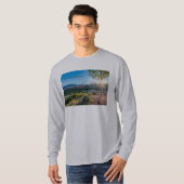 T-shirt Jardin Des Dieux Arbre Sunburst Long Sleeve T-shir (Devant entier)