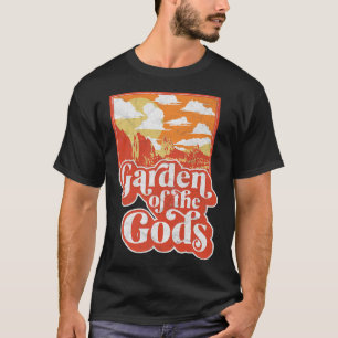 T-shirt Jardin des Dieux Colorado Vintage 80s Escalade G