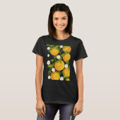 T-shirt Jardin des Oranges d'été (Devant entier)