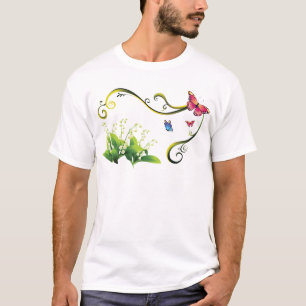 T-shirt Jardin des papillons