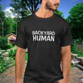 T-shirt Jardin drôle humain