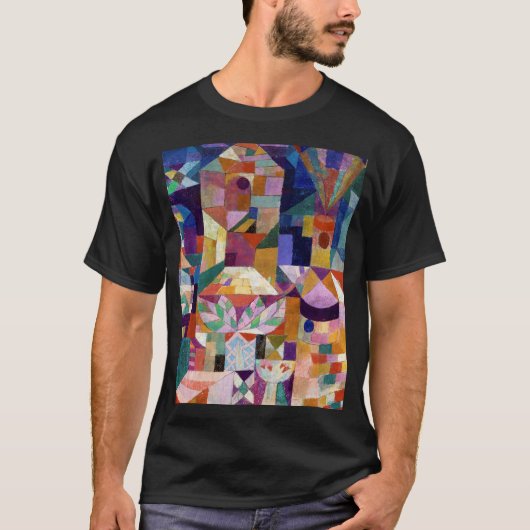 T-shirt Jardin du château, Paul Klee (Devant)