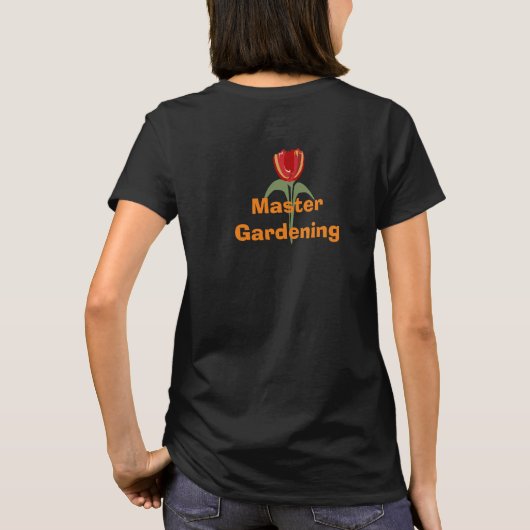 T-shirt Jardin du maître (Dos)