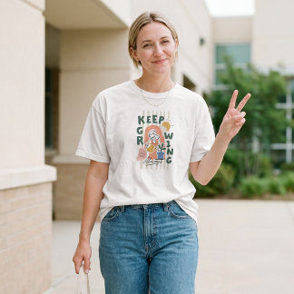 T-shirt Jardin en Croissance Continue