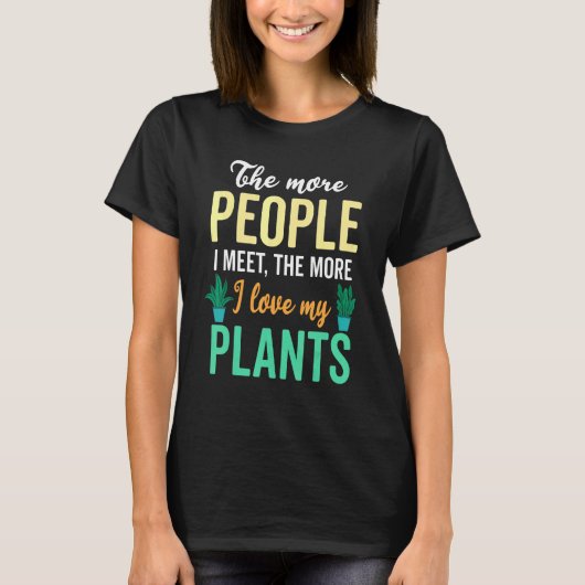 T-shirt Jardin et Plantes plante Introduction (Devant)