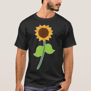 T-shirt Jardin Fleuri De Tournesol Jardin Été Jardin Tee