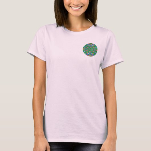 T-shirt Jardin funky (Devant)