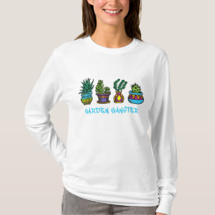 T-shirt Jardin Gangster Jardin Gardener Gardeners Terres