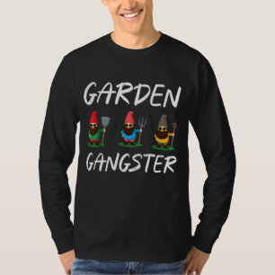 T-shirt Jardin gangster jardinier jardin gnome
