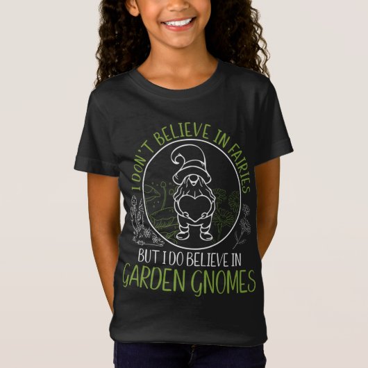 T-Shirt Jardin Gnome Croire En Jardin Gnomes Funny Gar (Devant)