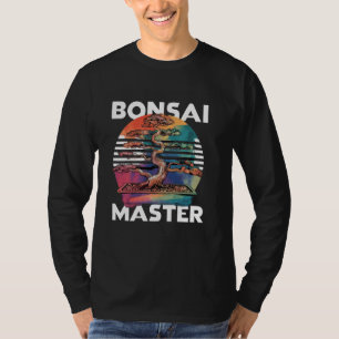 T-shirt Jardin japonais Bonsai Tree Master Funny Retro Zen