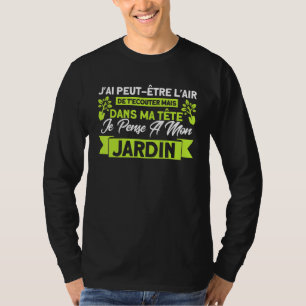 T-shirt Jardin Jardinier Jardin ouvrier Jardin vintage Mon