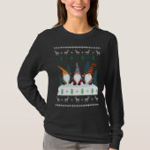 T-shirt Jardin mignon Gnomes Xmas Elf Noël moche (Devant)
