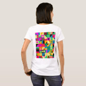 T-shirt Jardin moderne Abstrait (Dos entier)