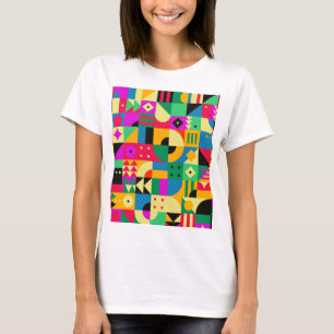 T-shirt Jardin moderne Abstrait