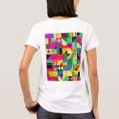 T-shirt Jardin moderne Abstrait (Dos)