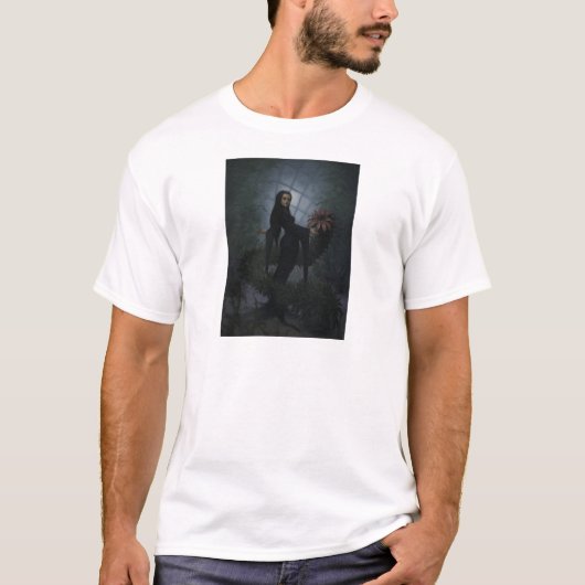 T-shirt Jardin nocturne (Devant)