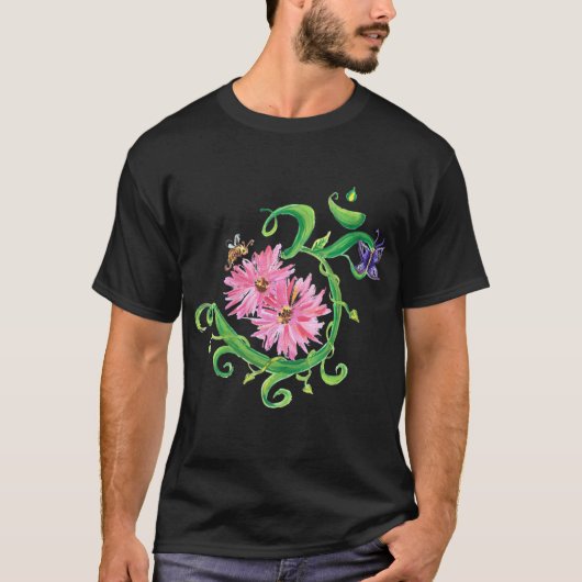 T-shirt Jardin Om (Devant)