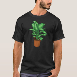 T-shirt Jardin Plante à pots pour femmes Plante jardinier
