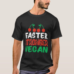 T-shirt Jardin Plus rapide Plus fort Végétal Cadeau
