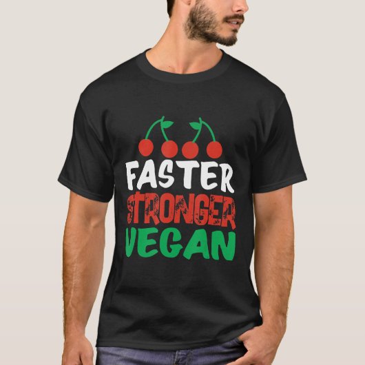 T-shirt Jardin Plus rapide Plus fort Végétal Cadeau (Devant)