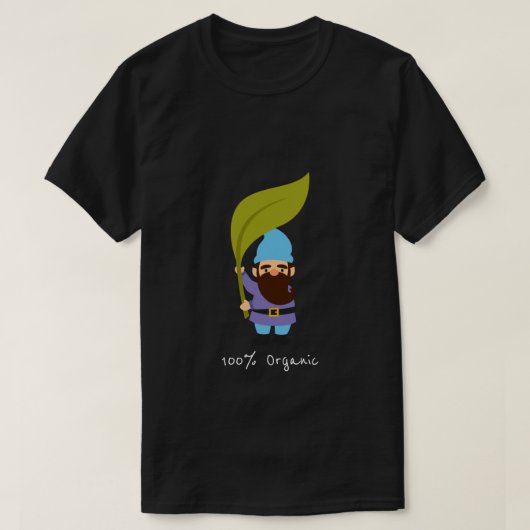 T-shirt Jardin slogan bio avec génome du jardin (Design devant)