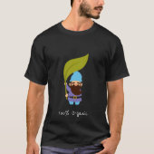 T-shirt Jardin slogan bio avec génome du jardin (Devant)