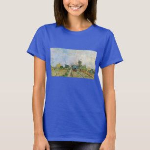 T-shirt Jardin végétal à Montmartre par Vincent van Gogh