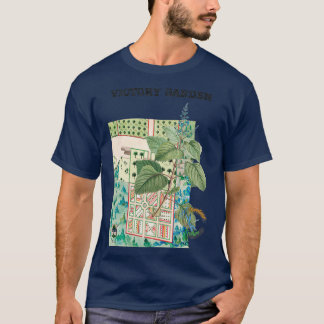 T-shirt Jardin Victory Jardin Vintage Jardin urbain Jardin