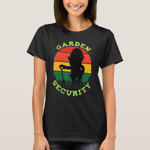 T-shirt Jardin Vintage rétro Gangster Garden Security G