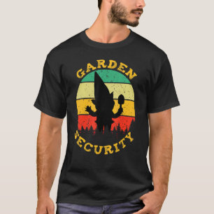 T-shirt Jardin Vintage rétro Gangster Garden Security G