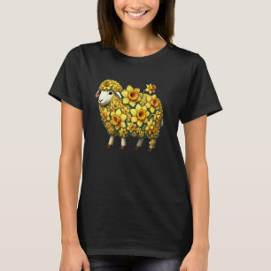 T-shirt Jardinage 4\Fleur de mouton narcisse Jardinage Flo