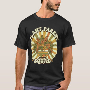 T-shirt Jardinage 4\Groupe Rétro Plantes d'Intérieur Paren