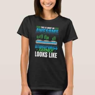 T-shirt Jardinage 4\Hytroponique pour hommes Citation Hort