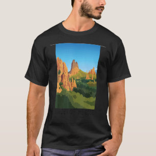 T-shirt Jardinage 4\Jardin Des Dieux Colorado Springs Pub