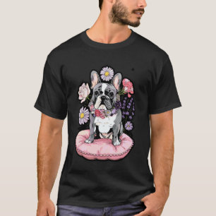T-shirt Jardinage 4\Jardin Floral Bouledogue Français