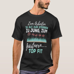 T-shirt Jardinage 4\Jardin Passion Jardinier Jardinier Fle