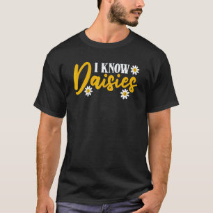 T-shirt Jardinage 4\Je connais les pâquerettes Botaniste