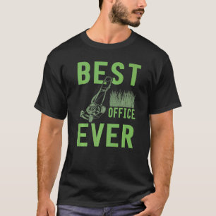 T-shirt Jardinage 4\Meilleur jardinier de tondeuse à gazon