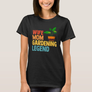 T-shirt Jardinage 4\Mère Femme Épouse Maman Jardinier Jamb