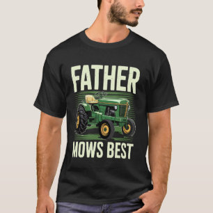 T-shirt Jardinage 4\Père Tond Meilleur Paysagiste Pelouse