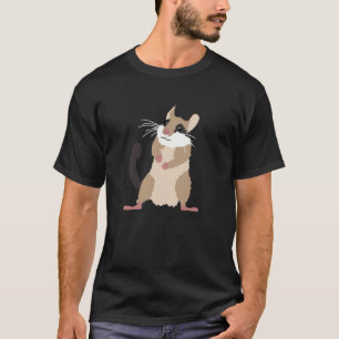 T-shirt Jardinage 4\Souris Rongeur Dormeur de Jardin Migno