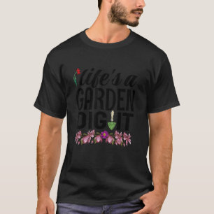 T-shirt Jardinage 4\Une Vie drôle de jardinier amateur de