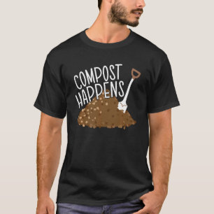 T-shirt Jardinage Compost Arrive Amateur De Plantes Succul