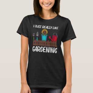 T-shirt Jardinage Cool Pour Hommes Femmes Jardinier Jardin