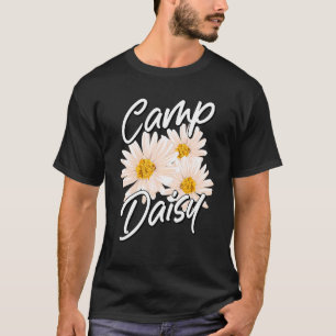 T-shirt Jardinage Daisy Gardener Botaniste Fleurs Camp Da