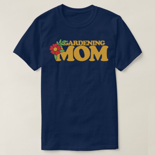 T-shirt Jardinage de maman (4) (Design devant)