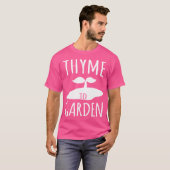 T-shirt Jardinage Drôle (Devant entier)